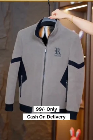 Winter Thicken Warm Wool Blends Jacket Men Fashion Thicken Casual Coat Slim Lapel Streetwear Overcoat Social Men Clothing