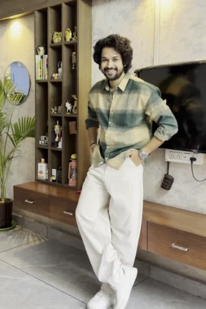 Men’s Statement Print Fashion Shirt